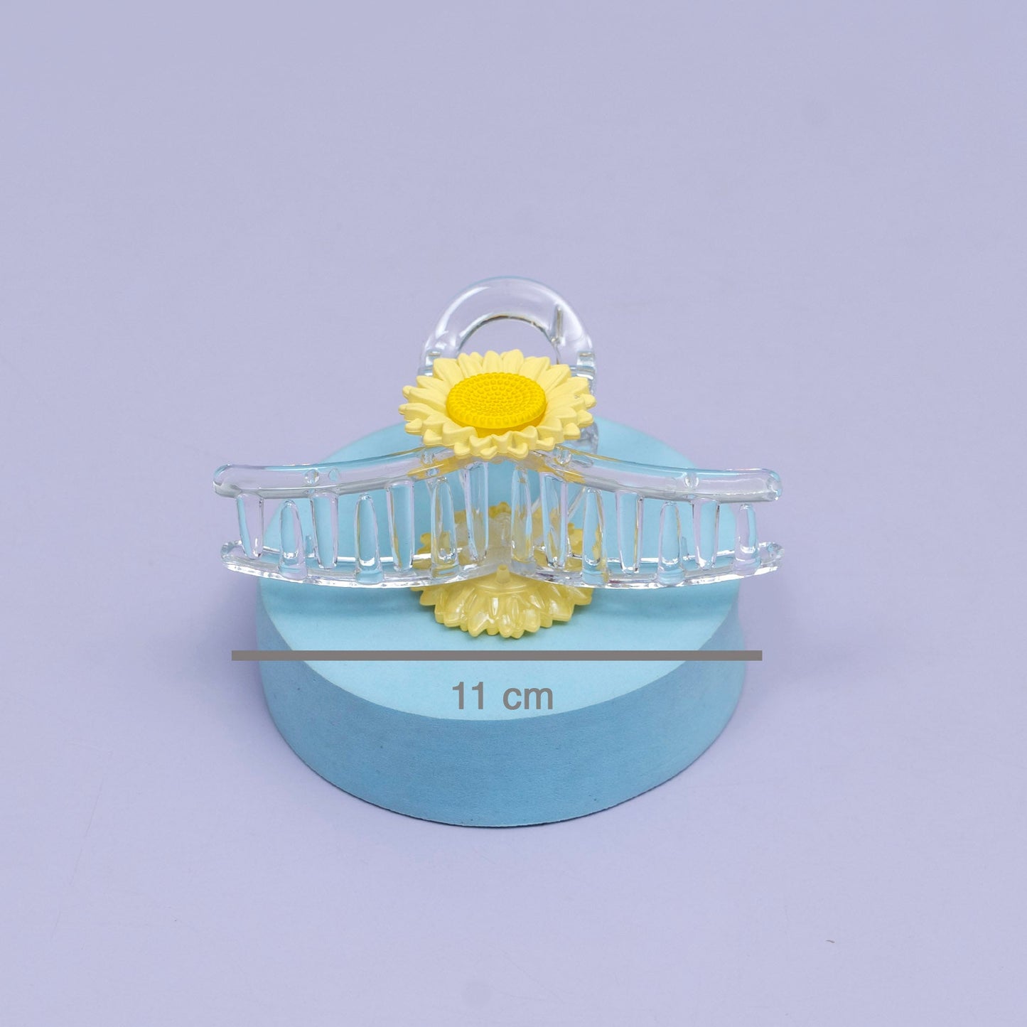 Transparent Daisy Hair Claw (1Dz) - UBKWS2477