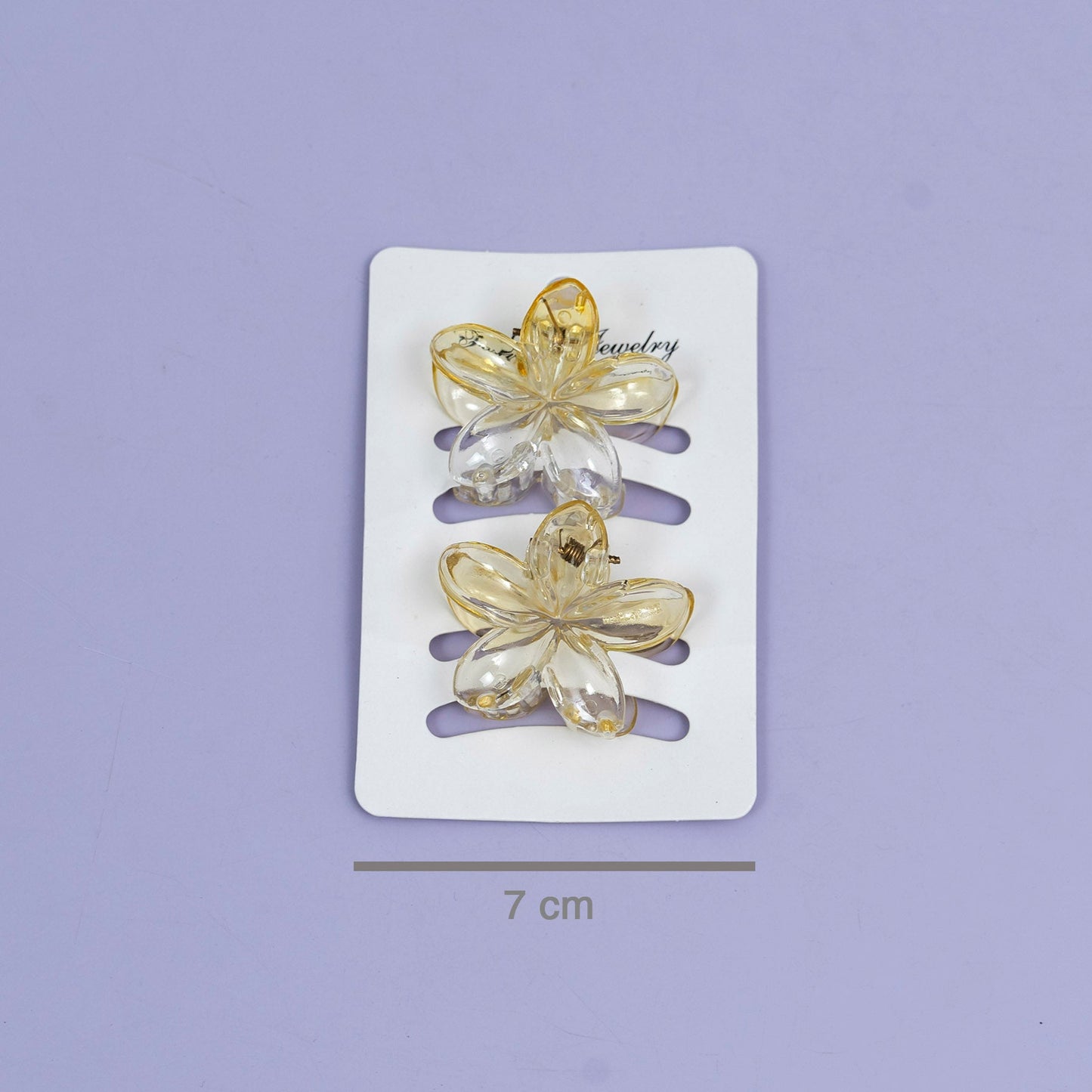 Glossy Mini Flower Hair Claw (1Dz) – UBKWS2478