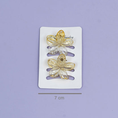 Glossy Mini Flower Hair Claw (1Dz) – UBKWS2478