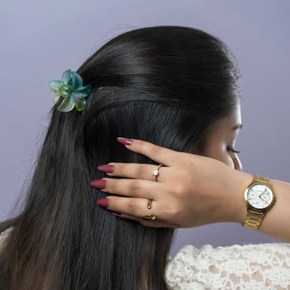 Gradient Mini Flower Hair Claw (1Dz) - UBKWS2479