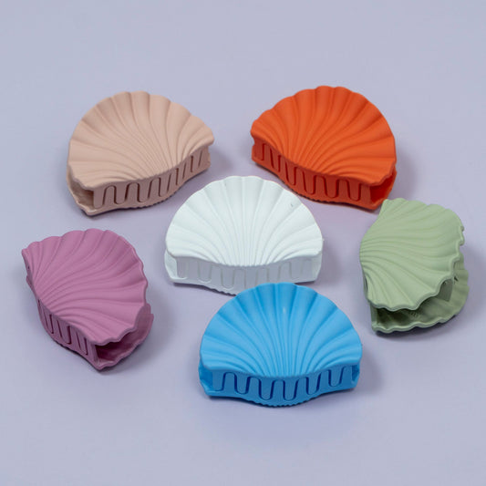 Shell Textured Hair Claw Clip (1Dz) - UBKWS2190