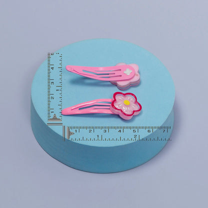 Cute Cartoon Snap Hair Clip Set (12 Pcs) - UBKWS1071