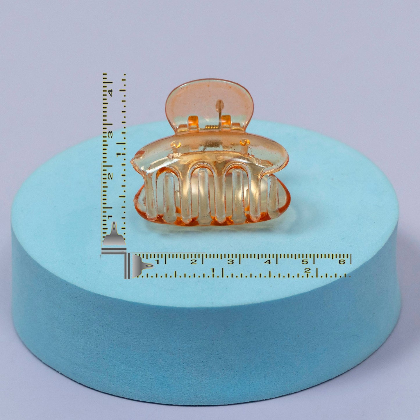 Mini Transparent Hair Claw Clip Set (1Dz) - UBKWS2199