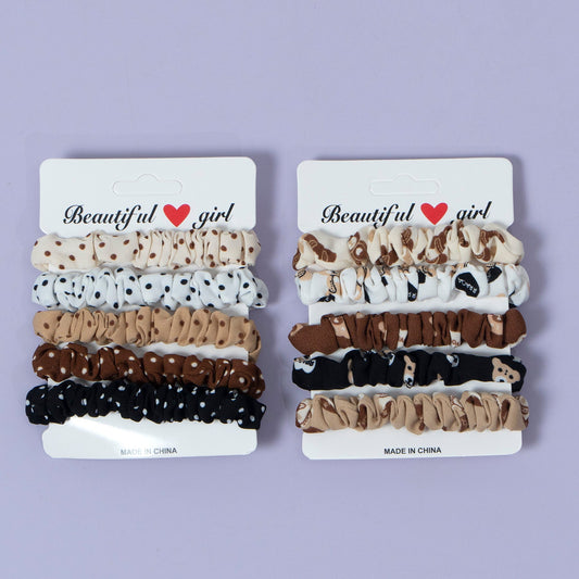 Printed Mini Scrunchies Set (12 Cards) – UBKWS1245