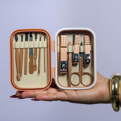 Portable 12-in-1 Manicure & Pedicure Kit (6Pcs) - UBKWS2584
