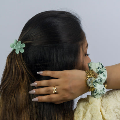 Scrunchies + 2 Mini Claws (12Pcs) - UBKWS1029