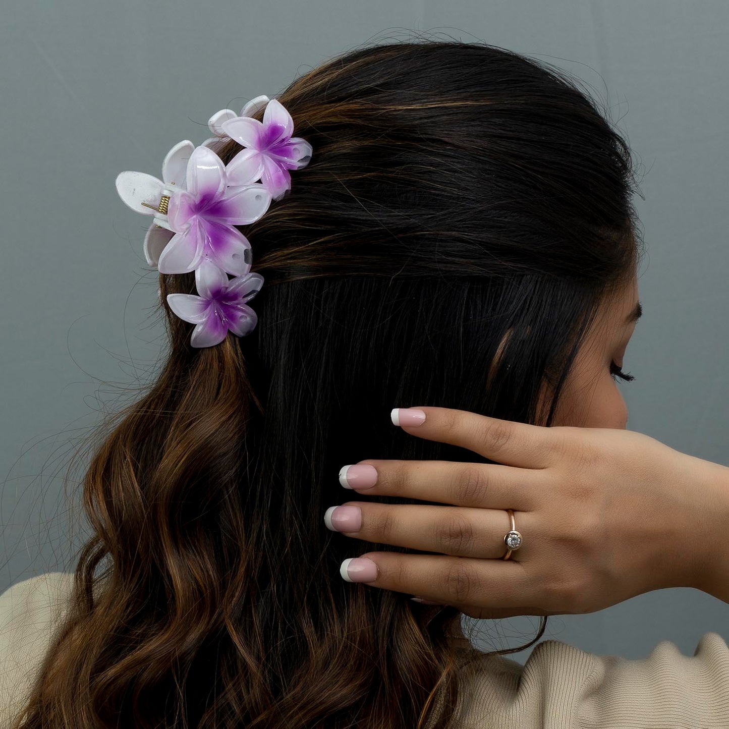 Hawaii flower hair claw (Pack of 12) - UBKWS832