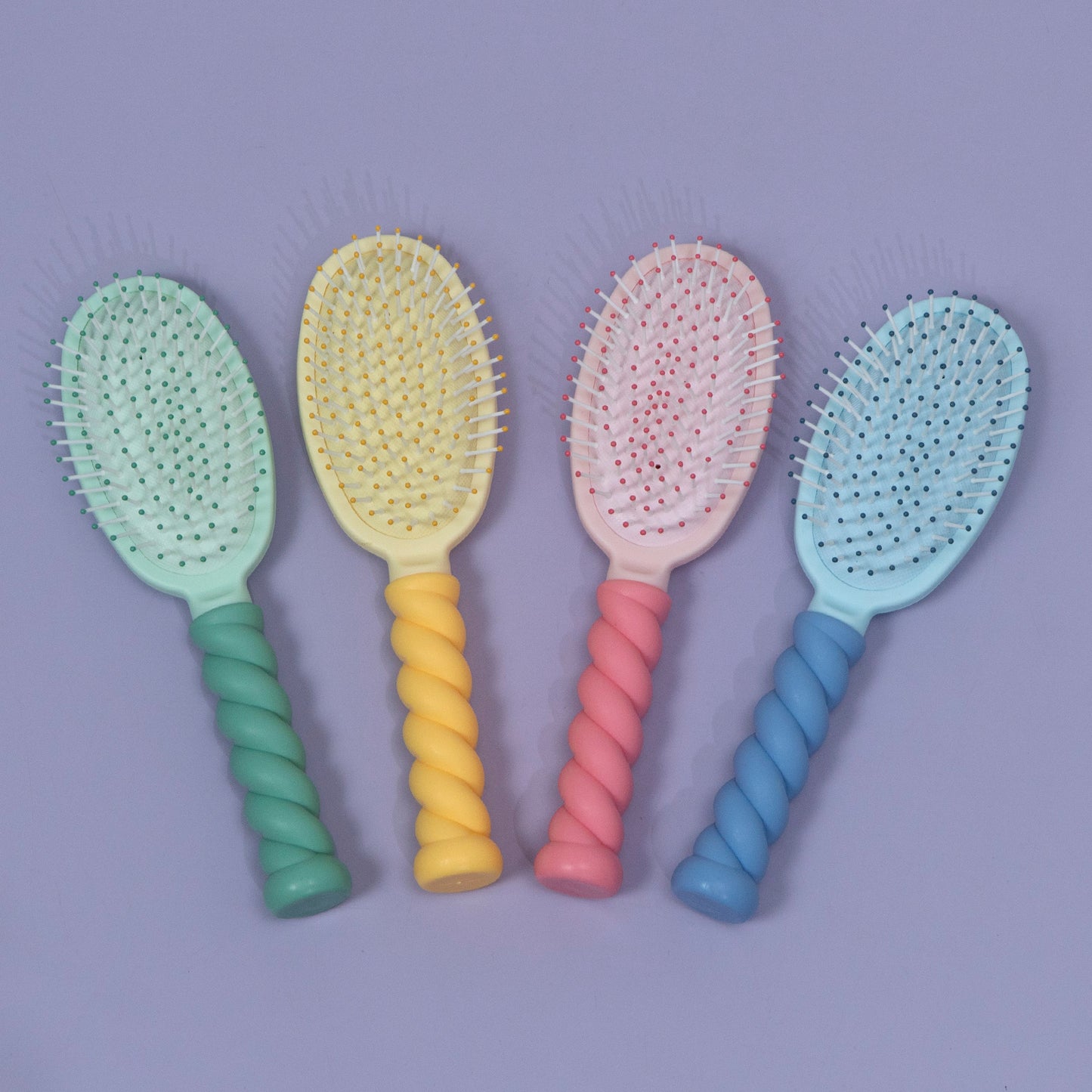 Spiral Grip Detangling Hair Brush (12Pcs) - UBKWS1246