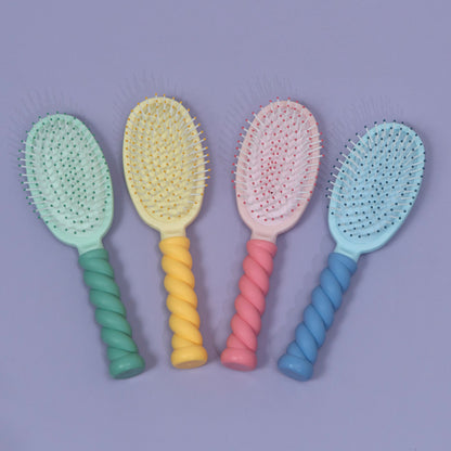 Spiral Grip Detangling Hair Brush (12Pcs) - UBKWS1246