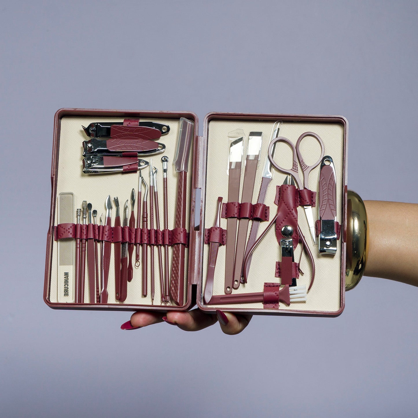 Premium 28-in-1 Manicure & Pedicure Grooming Kit – UBKWS2586