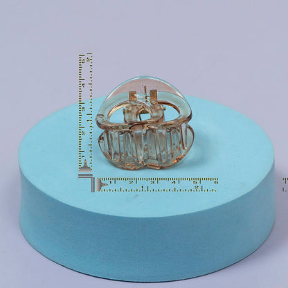 Mini Transparent Hair Claw Clip Set (1Dz) - UBKWS2201