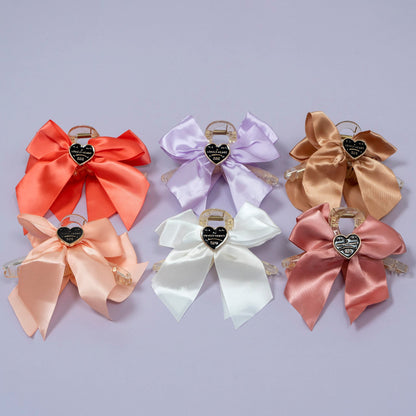 Elegant Satin Bow Hair Claw Clip (1Dz) - UBKWS2206