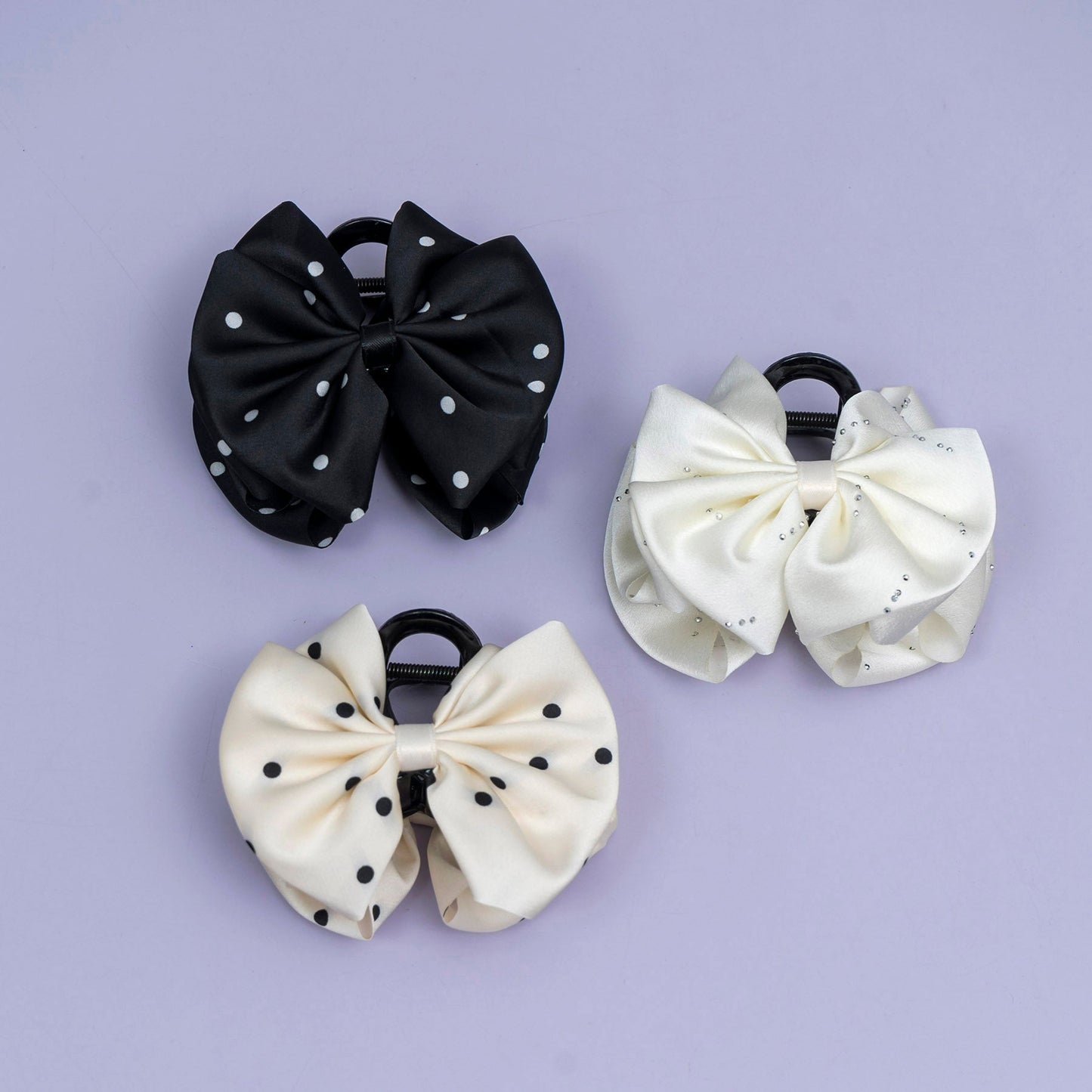 Oversized Bow Hair Claw (1Dz) - UBKWS2489