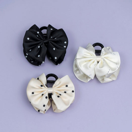 Oversized Bow Hair Claw (1Dz) - UBKWS2489