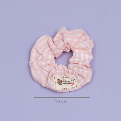 Striped Cotton Scrunchie (1Dz) - UBKWS2492