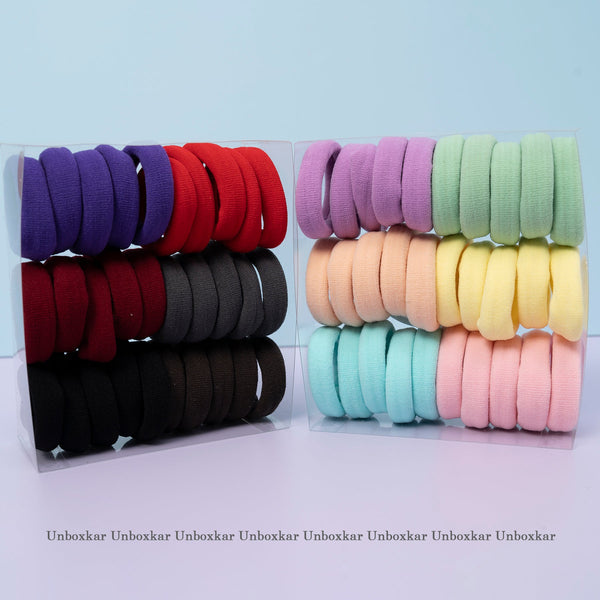 Soft Hair ties (Pack of 12) - UBKWS545