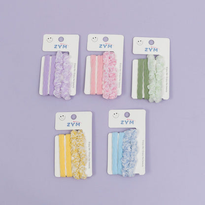 Slim hair scrunchies (12 Cards) - UBKWS938