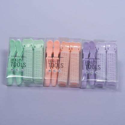 Hair Sectioning Clips & Curl Rollers Set (12 Sets) - UBKWS1081
