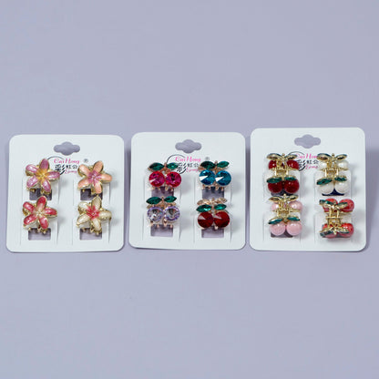 Mini Gemstone Claw Clip Set (12Cards) - UBKWS1223