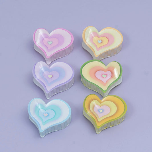 Heart Shape Hair Claw (1Dz) - UBKWS2534