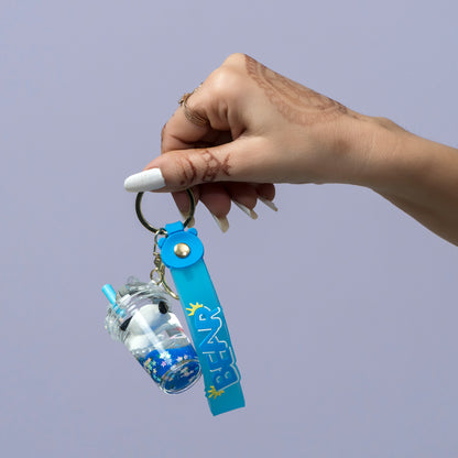 Cute Bear Drink Cup Keychain (12 Pcs) - UBKWS1249