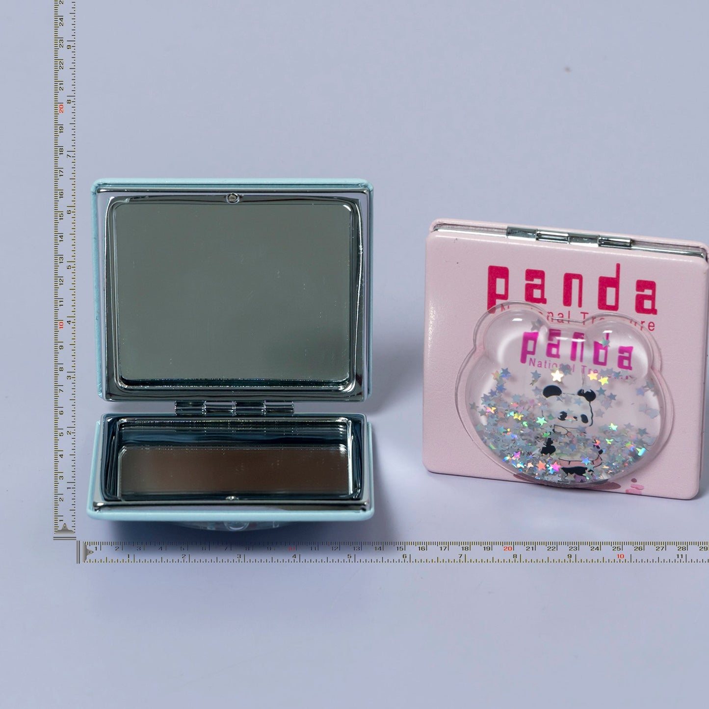 Panda Glitter Square Pocket Mirror (1Dz) - UBKWS2561