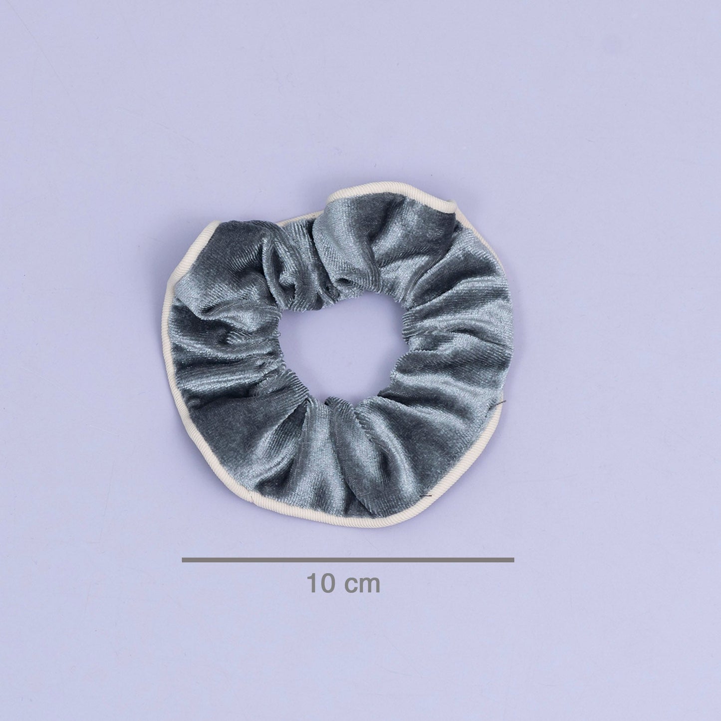 Premium Velvet Edge Scrunchie (1Dz) - UBKWS2498