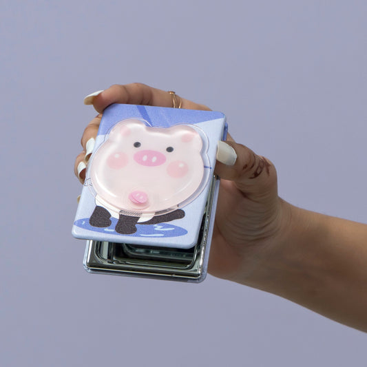Cute Pig Portable Mirror (1Dz) - UBKWS2562