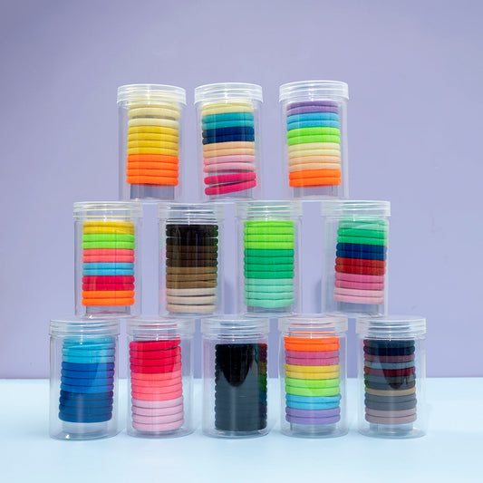Soft Hair ties (Pack of  12) - UBKWS692