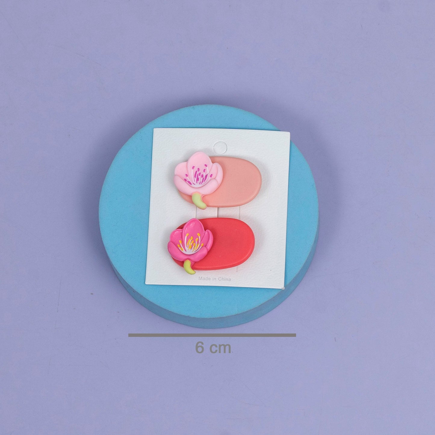 Pastel Blossom Hair Clips (1Dz) - UBKWS2501