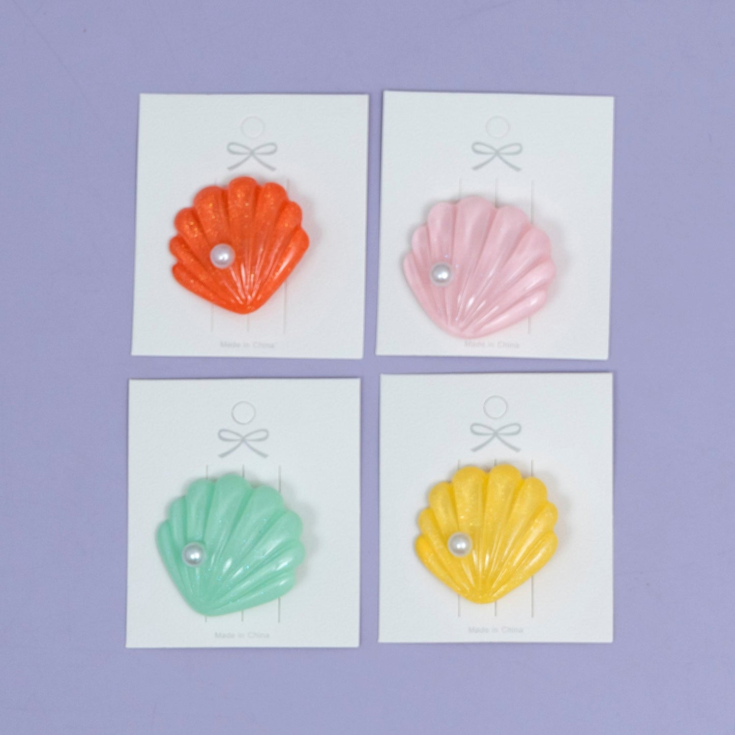 Pearl Shell Hair Clip (1Dz) - UBKWS2503