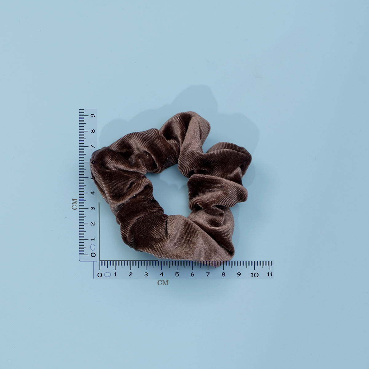 Velvet hair scrunchies (Pack of 12) - UBKWS694