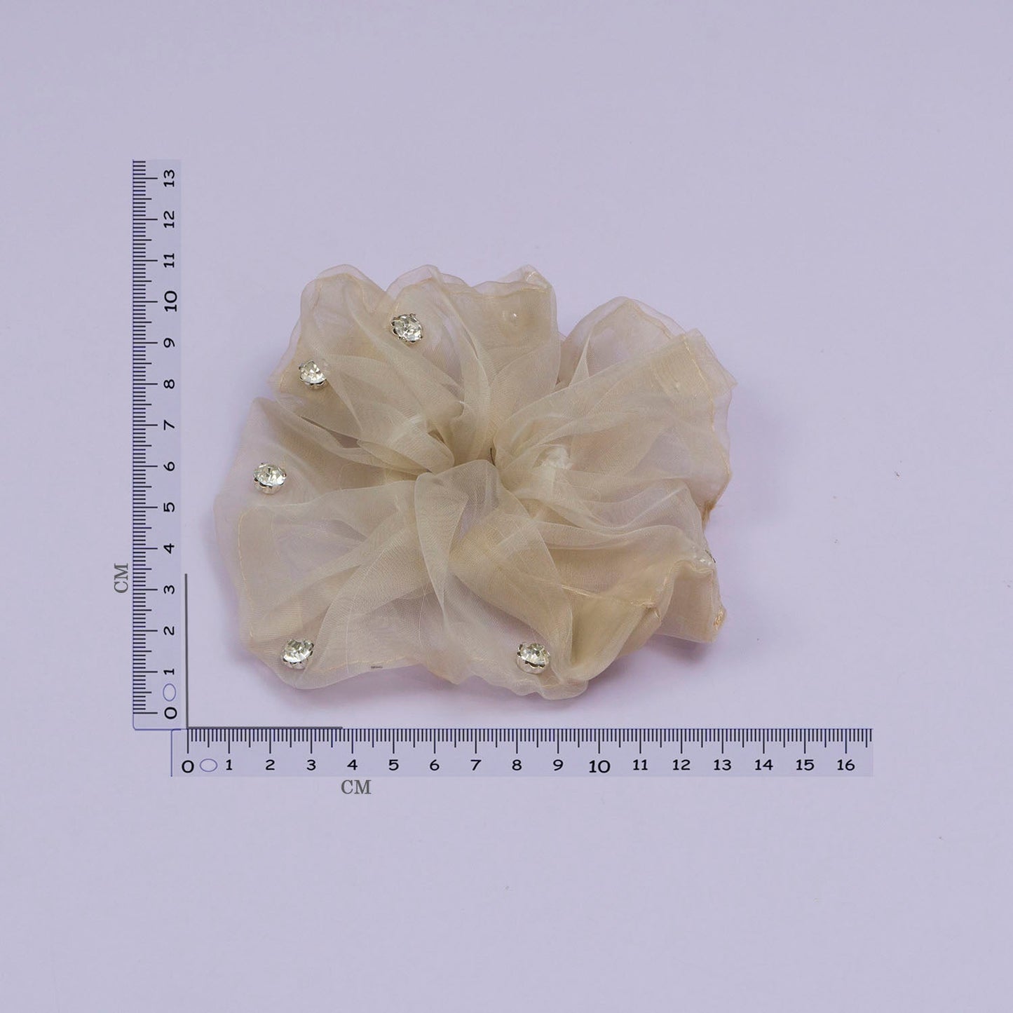 Korean style hair scrunchies (12 Pcs) - UBKWS955
