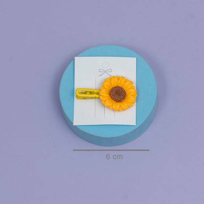 Cute Daisy & Blossom Snap Clips (1Dz) - UBKWS2506