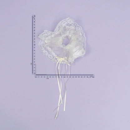 Korean style hair scrunchies (12 Pcs) - UBKWS954