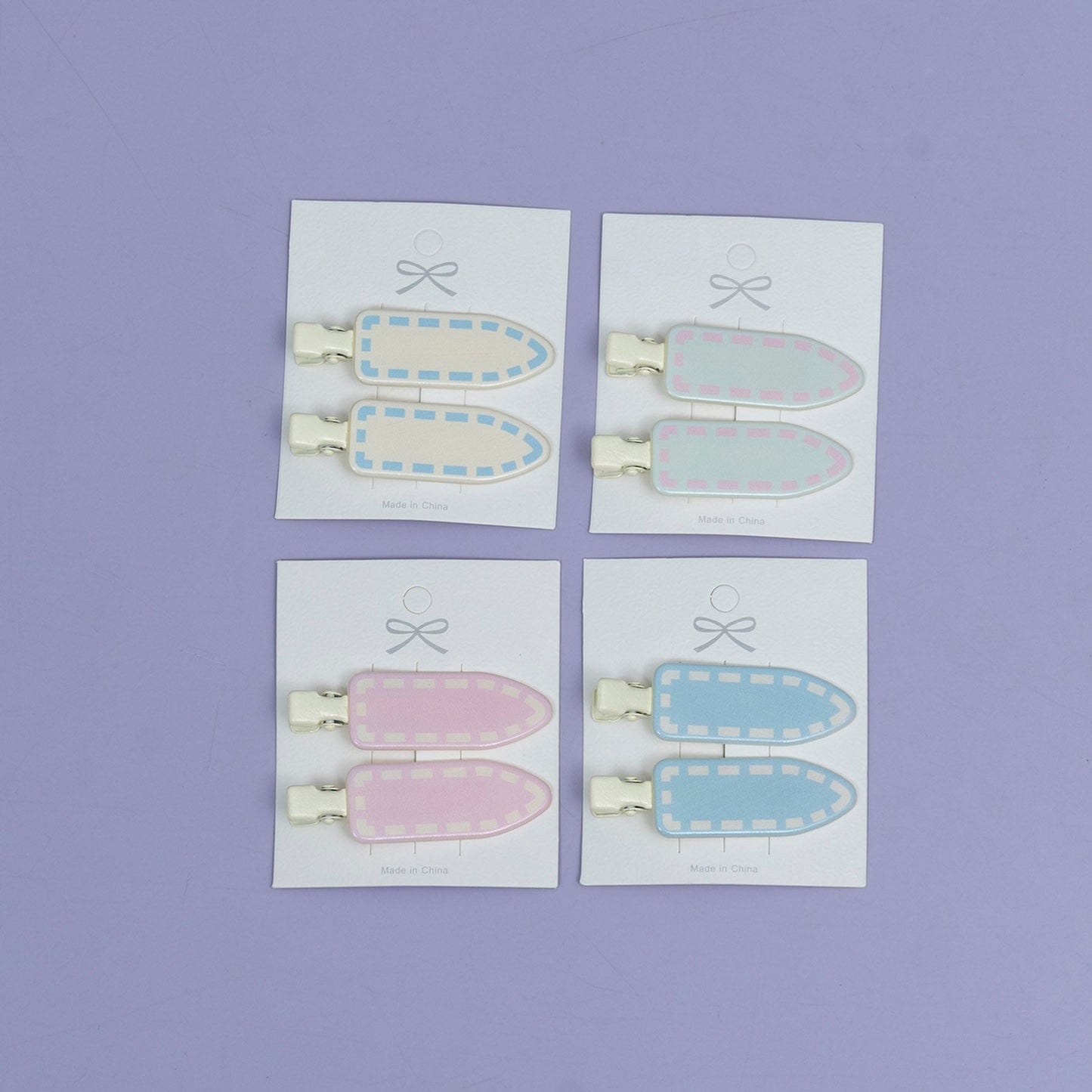 Pastel Stitch Snap Clips (1Dz) - UBKWS2508
