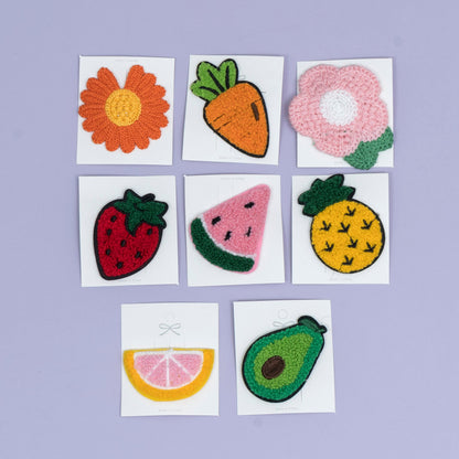 Cute Crochet Fruit & Flower tic tac (1Dz) - UBKWS2514