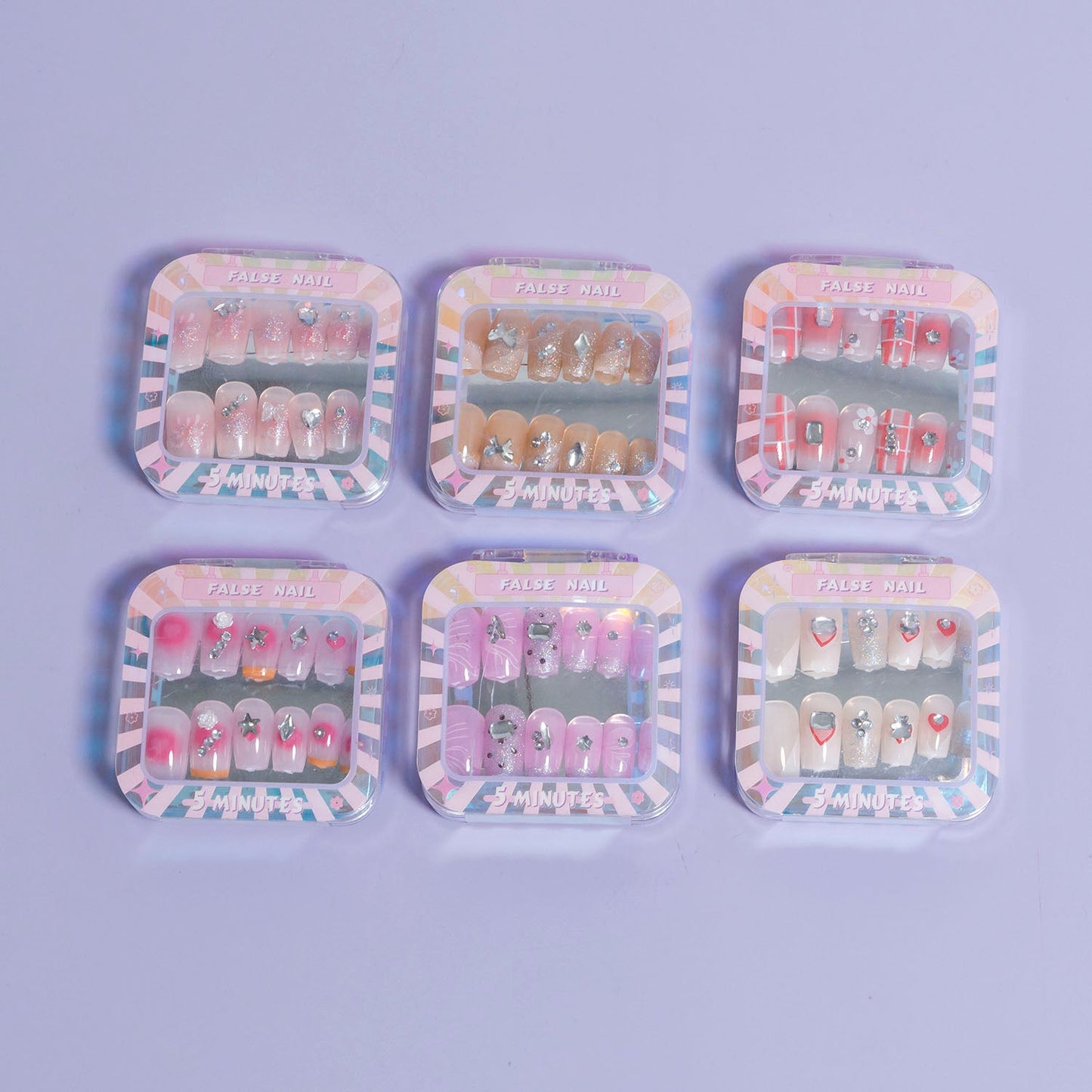 Designer Artificial Nails (12 Case ) - UBKWS920