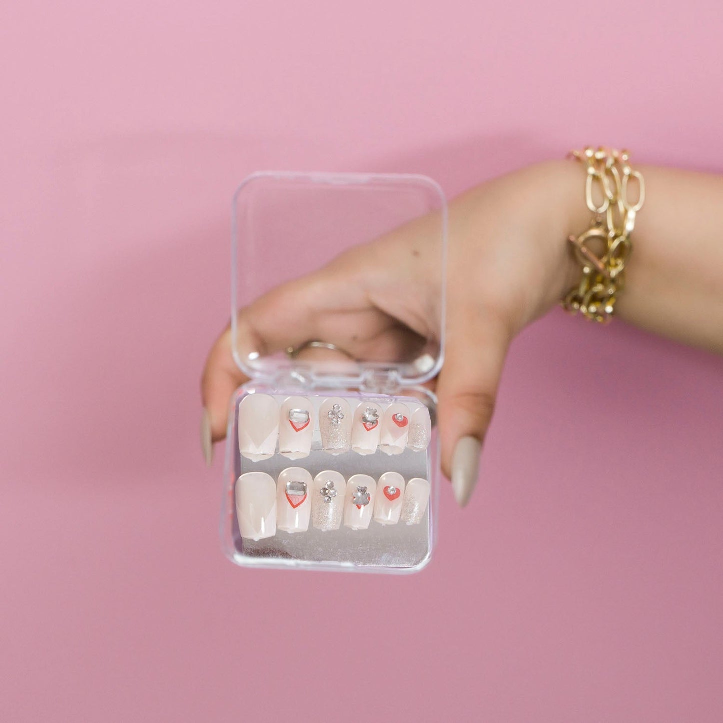 Designer Artificial Nails (12 Case ) - UBKWS920