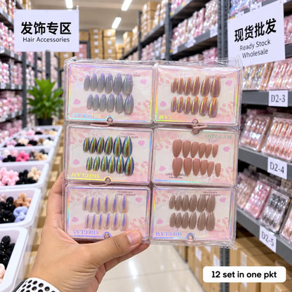Chrome finish Press on nails (1Dz) - UBKWS2951