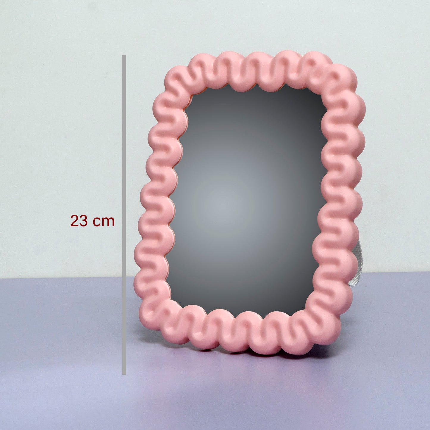 Curl-Frame Aesthetic Table Mirror (6Pcs) - UBKWS2370