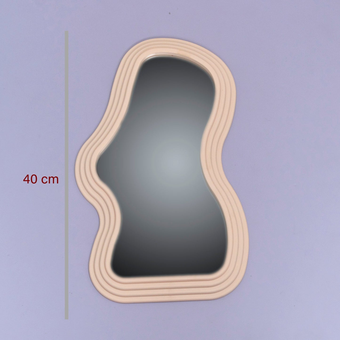 Wavy Aesthetic Wall Mirror (6Pcs) - UBKWS2369