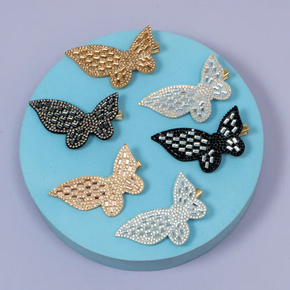 Butterfly Rhinestone Hair Clip (1Dz) - UBKWS2245