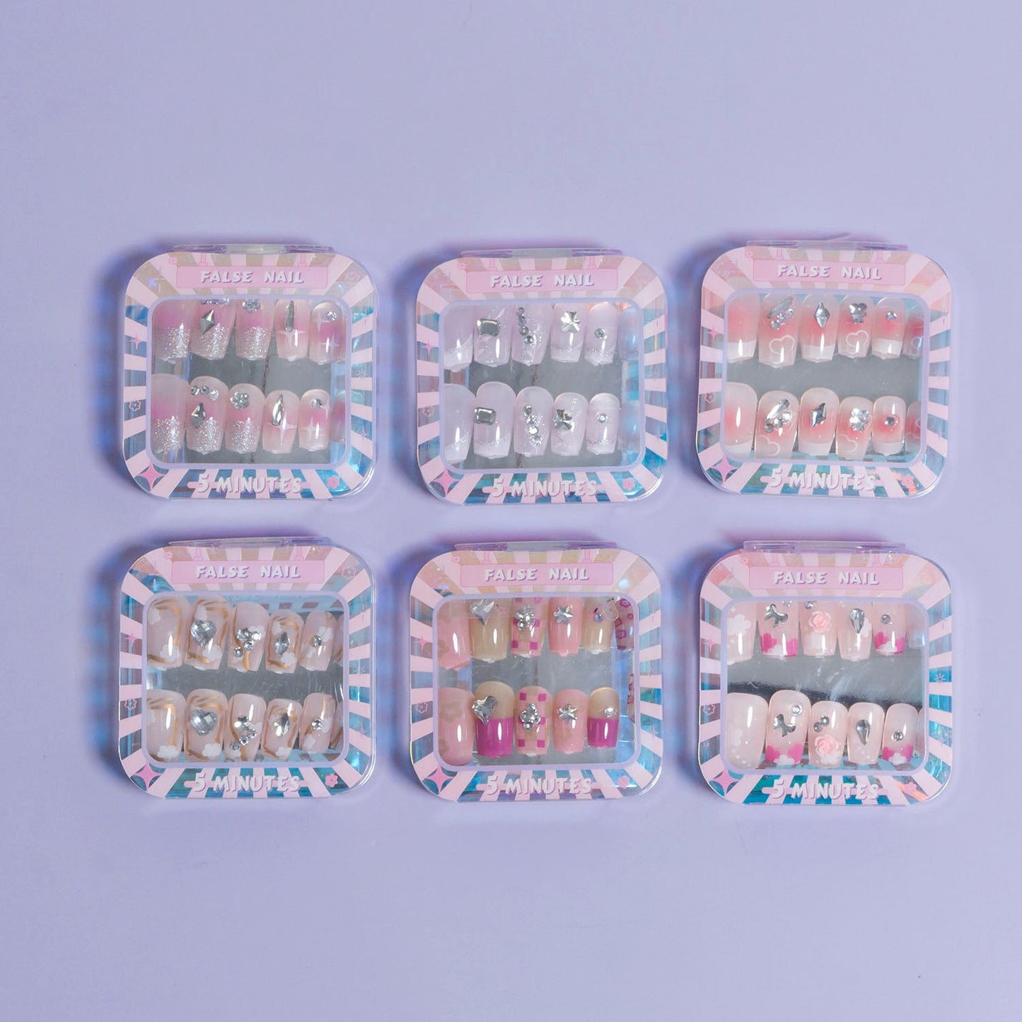 Designer Artificial Nails (12 Case ) - UBKWS920