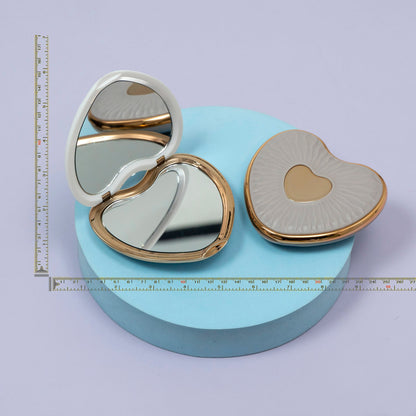 Heart Shape Compact Mirror (1Dz) - UBKWS2250