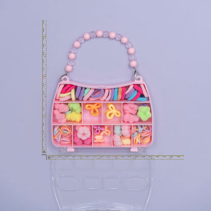 Kids Heart Hair Accessories Organizer Box with Handle (1Dz) - UBKWS2377