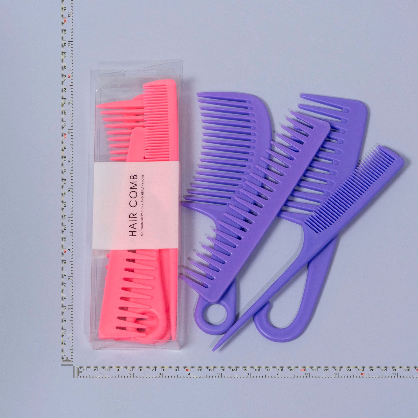 4-in-1 Hair Comb Set (12Sets) - UBKWS1227