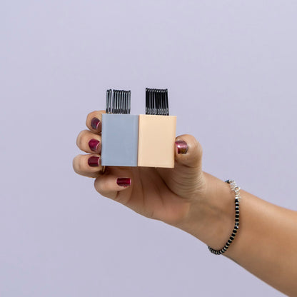 Bobby Pin Holder Case with Black Hair Pins (1Dz) - UBKWS2257