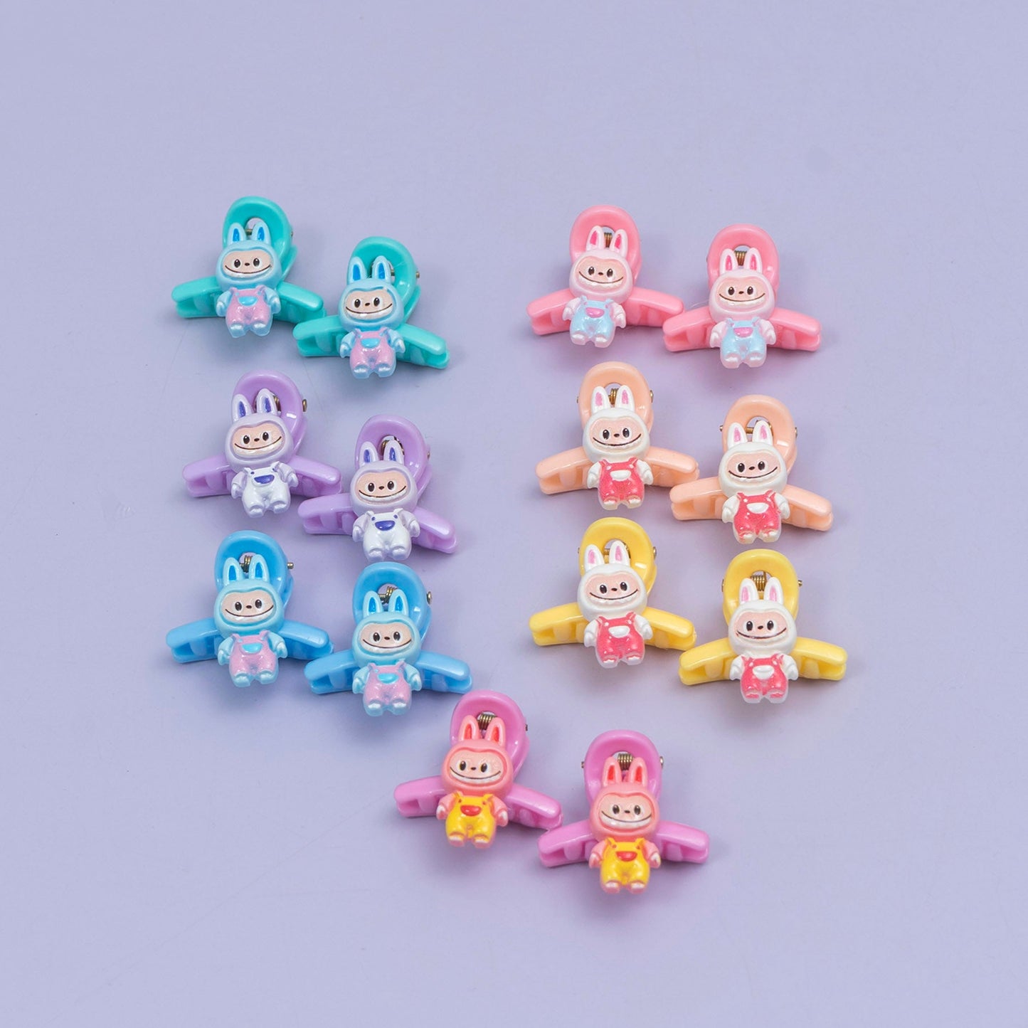 Mini Bunny Hair Claw (10 Pair) - UBKWS2539
