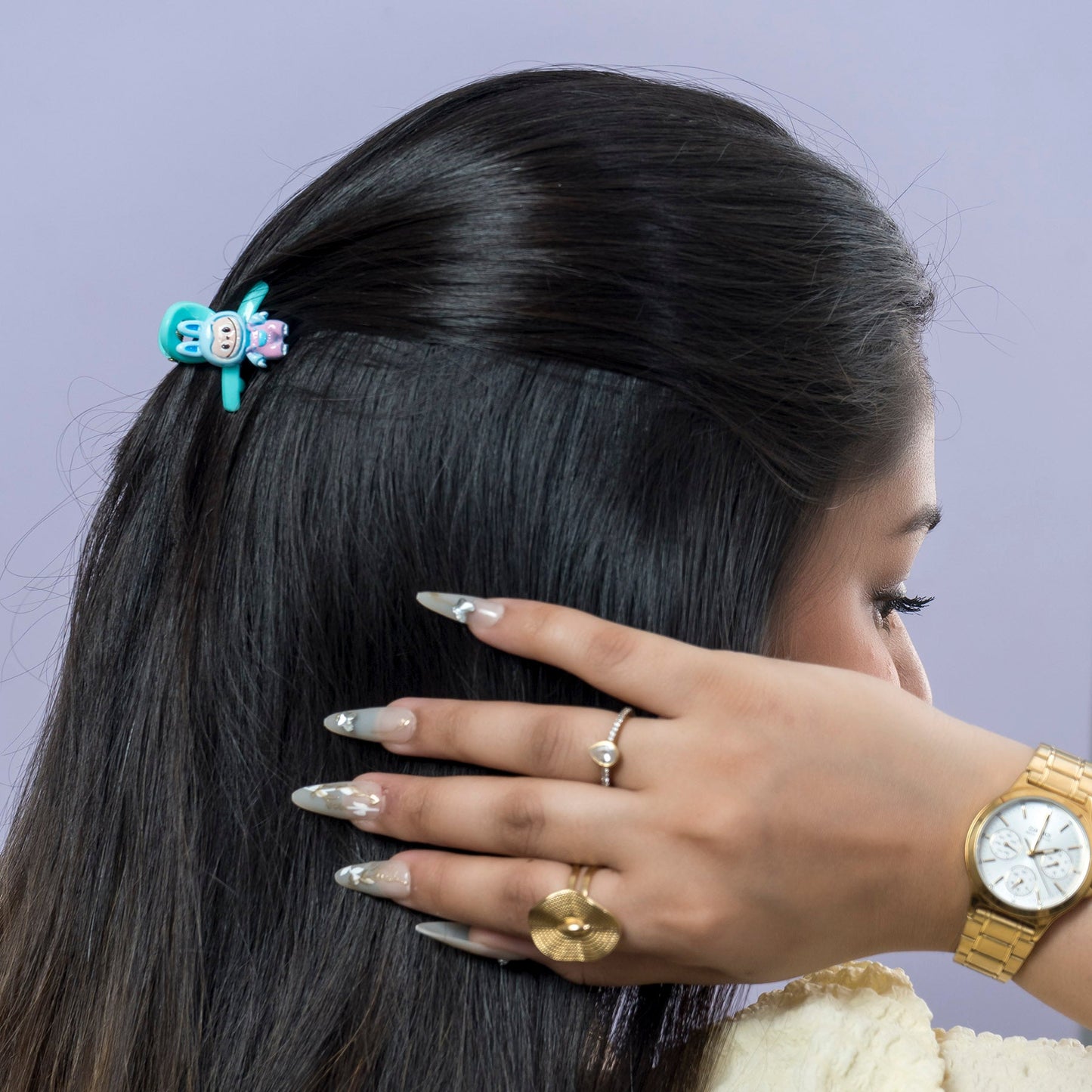 Mini Bunny Hair Claw (10 Pair) - UBKWS2539